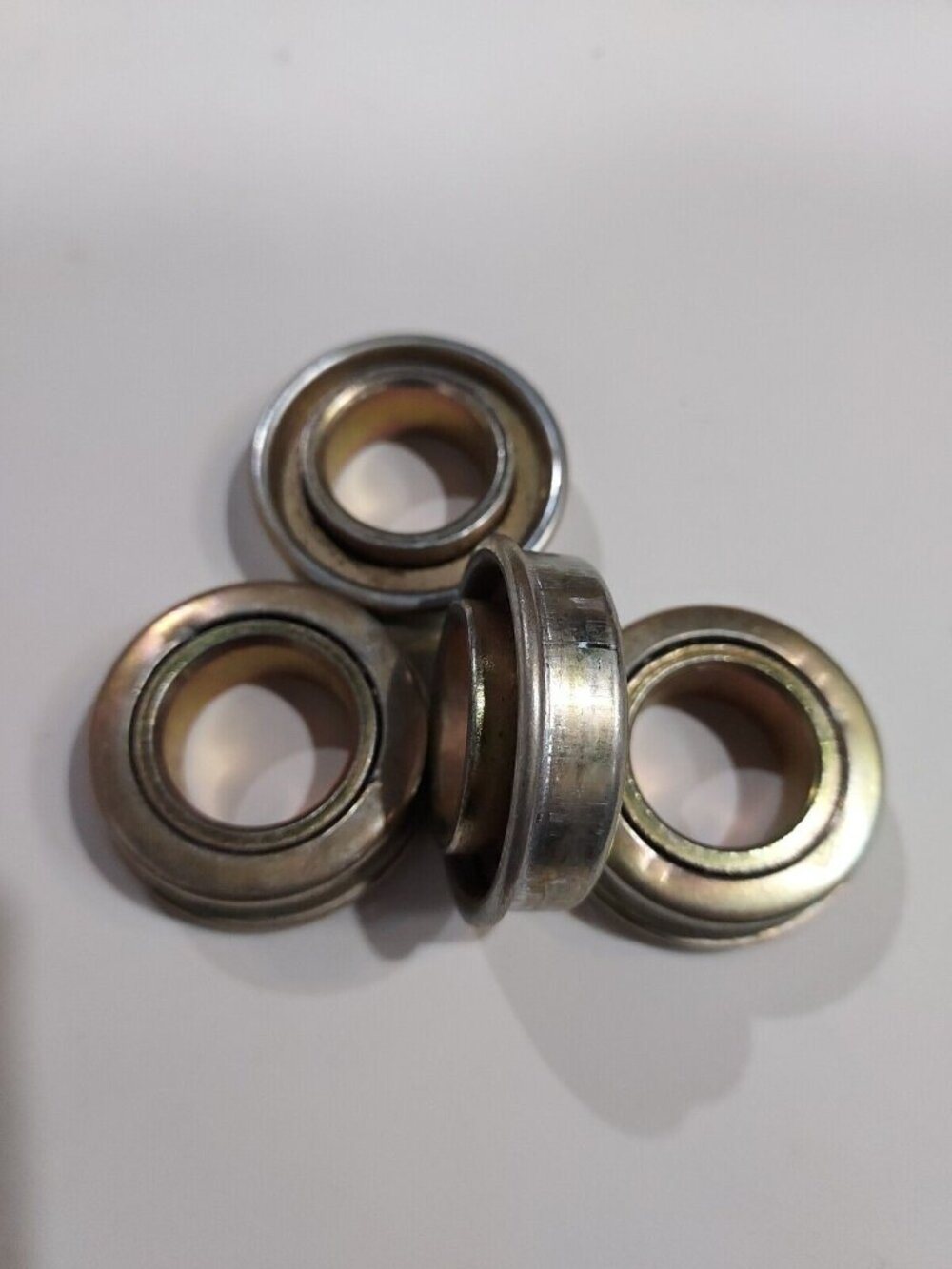 Ball Bearing 4 Pack Flanged For Lawn Mower, Wheelbarrow, Gocart